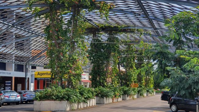 The Cavenagh St shade structure