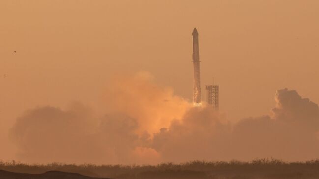 Watch: SpaceX Starship Test Flight Launches Before Exploding | News.com ...