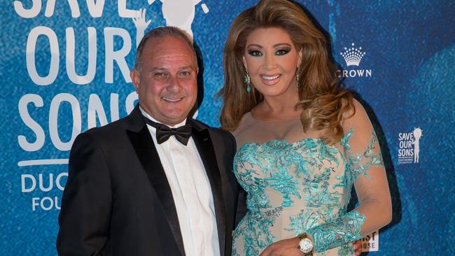 Dean Giannarelli and Gina Liano in 2018, before they split. Picture: Supplied/Tim Carrafa/AMPR