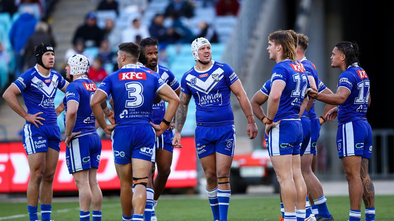 The Bulldogs have swung the selection axe, after one of the worst losses in the club’s history. Picture: NRL Imagery.