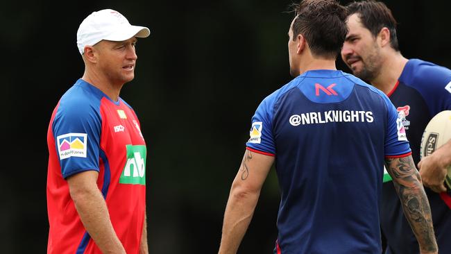 Pearce has taken a lot from coach Nathan Brown. (Brett Costello)