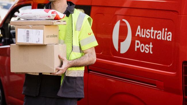 Almost $10,000 worth of parcels were allegedly stolen from two post offices in Melbourne’s west.