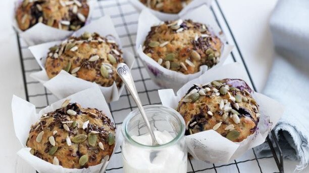 Muffins are a good option for an on-the-go breakfast.