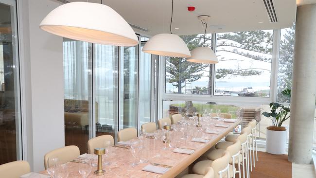 John Gambaro is ready to open his Mediterranean-inspired restaurant called Pipi's, at Pt Danger. Interior of the new venue.. Picture Glenn Hampson