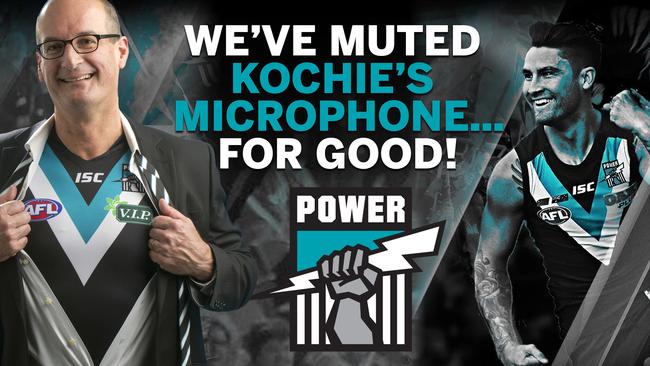 Port Adelaide’s actual slogan: We Are Port Adelaide