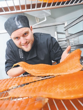 Smoked salmon at Harris Smokehouse.