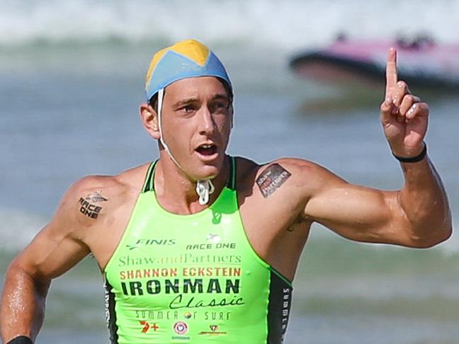 Ali Day Takes out the Open Iron Man on day two of The Shannon Eckstein Classic, a Summer of Surf event held at Northcliffe Surf Life Saving Club.Picture: Glenn Campbell