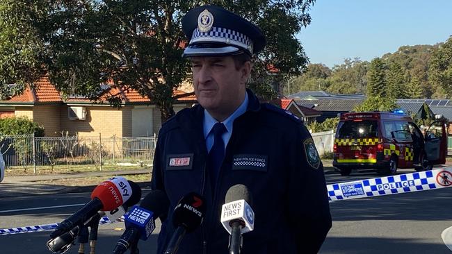 Police acting superintendent Dean Johnstone. Picture: Kirsten Jelinek