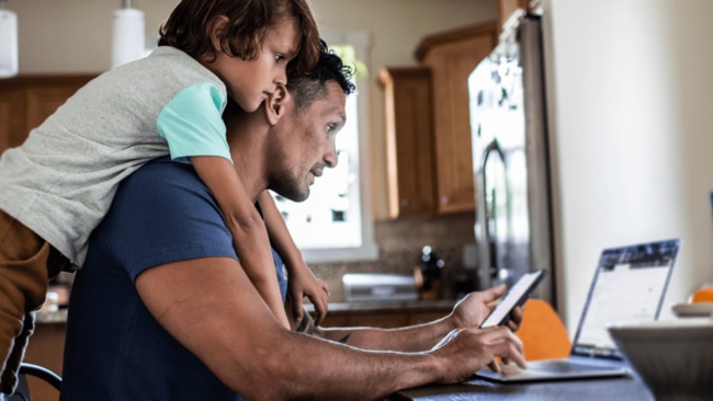 This dad won't let his son go on a playdate because his daughter's boredom is too much to handle. Image; Getty