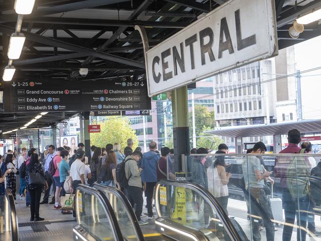 Train delays across Sydney are set to take place this week. Picture: NewsWire / Jeremy Piper