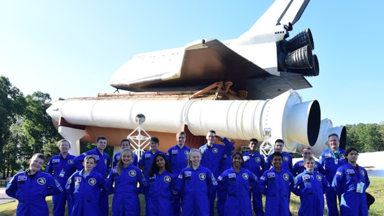 Parents have been left up to $13,000 out of pocket following the liquidation of Actura Australia. Pictured is one of the now collapsed space camp tours. Picture: Actura Australia