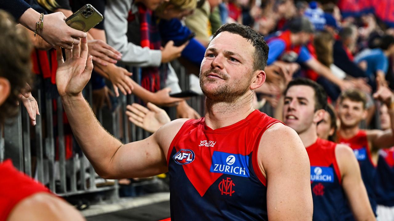 There has been a police update on the situation involving May and others. (Photo by Daniel Carson/AFL Photos via Getty Images)