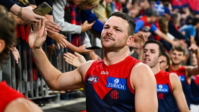 There has been a police update on the situation involving May and others. (Photo by Daniel Carson/AFL Photos via Getty Images)