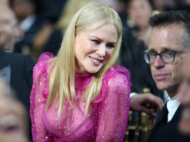 Nicole Kidman attends The 23rd Annual Critics’ Choice Awards at Barker Hangar on January 11, 2018 in Santa Monica, California. Picture: Getty