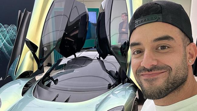 Adrian Portelli has stepped out for a day at Grand Prix: Instagram/@adrian_portelli