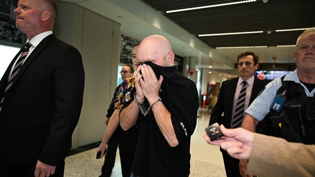 Mr Lees’ extradition follows his appearance at Hornsby Local Court on Thursday where police dropped several charges against him. Picture: Dan Peled / NewsWire