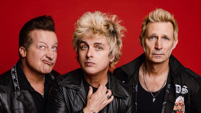 American rock band Green Day. Picture: Supplied.