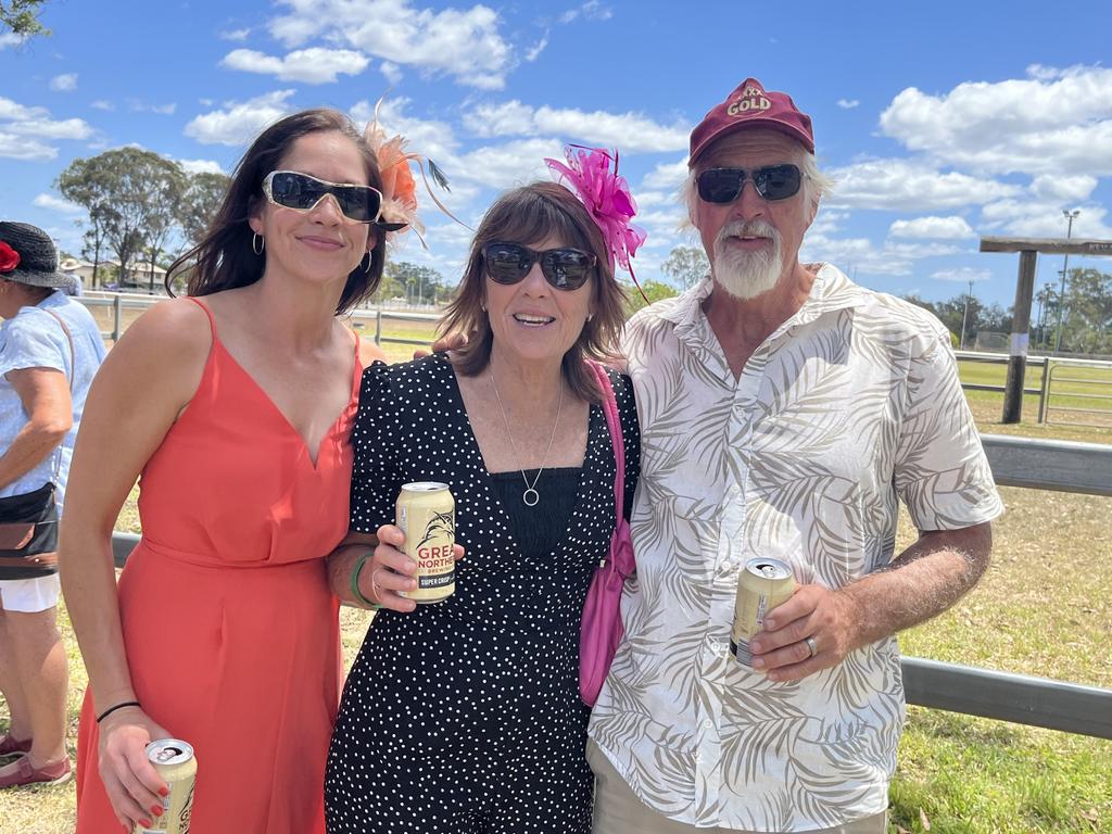 Celebrating the Torbanlea Picnic Races.