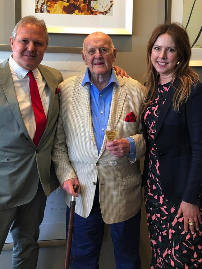 Tim and Louise Olsen are grieving the loss of their father John Olsen.