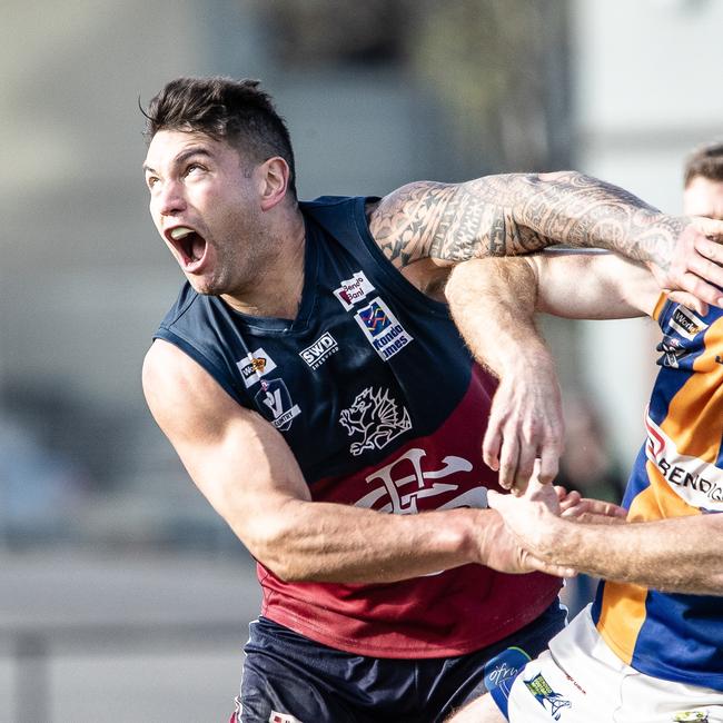 Sandhurst ruckman Hamish Hosking. Picture: SAA Imaging