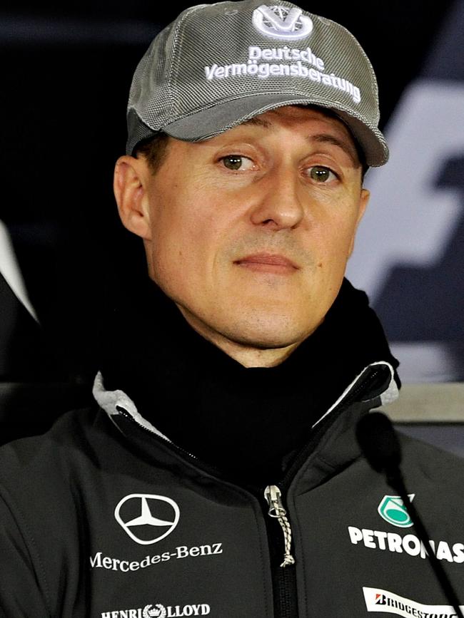 Schumacher in 2010.