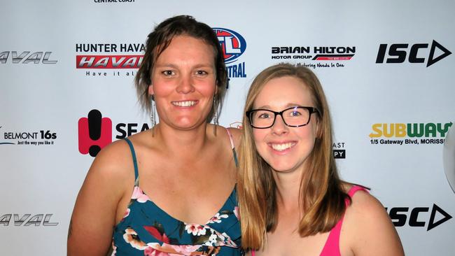 Kate Handley and Meaghan MacDonald (right) — Newcastle City