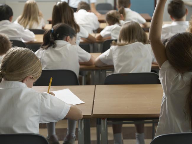 Generic school students, school kids, classroom, teacher Picture: Getty Images