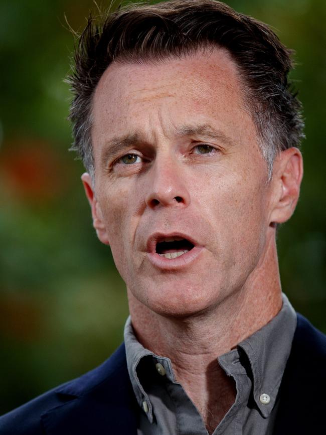 NSW Premier Chris Minns says his views on the ‘violent and racist’ scenes had not changed. Picture: Nikki Short