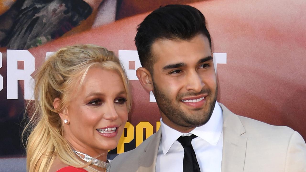 Britney Spears and her model husband Asghari are heading for a divorce after 14 months of marriage, Picture: AFP.