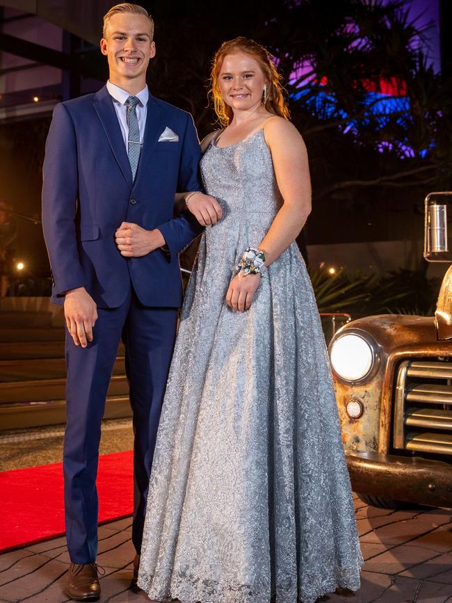 Ari Klein and Sabrina Hitch. King's Christian College's 2020 Formal. Photo: Supplied