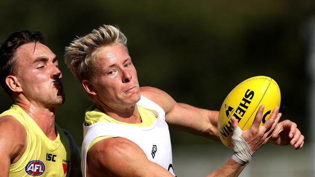 Isaac Heeney was electric in Sydney’s close win over Adelaide. Picture: Phil Hillyard