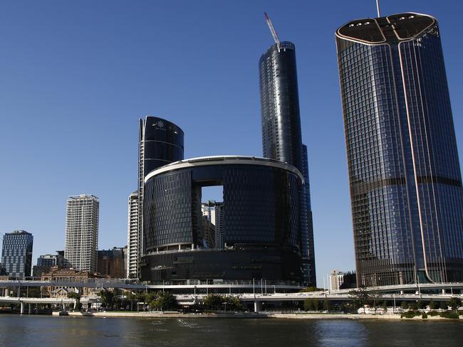 BRISBANE, AUSTRALIA - AUGUST 28, 2024: A general view of the new Queens Wharf in Brisbane. Picture: Tertius Pickard