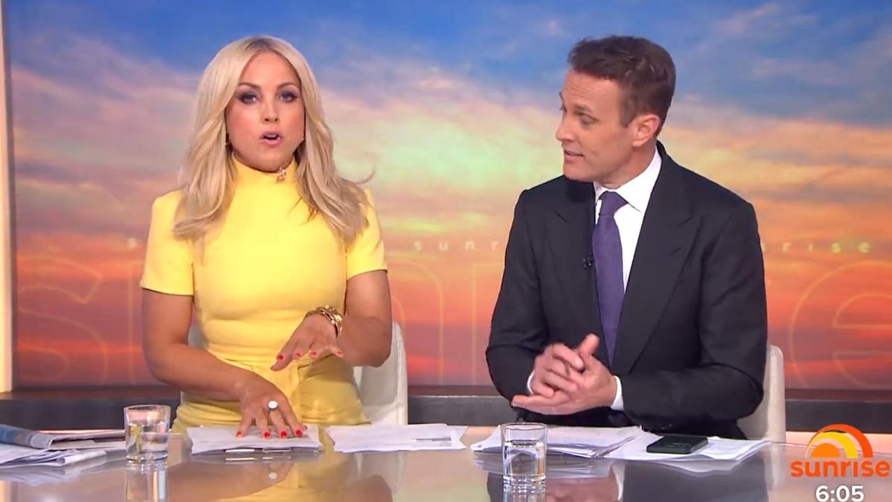 Sunrise host Monique Wright said cancelling the Commonwealth Games in Victoria made us look like a laughing stock. Picture: Sunrise