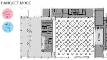 Plans for the revised Fairfield Showground Community and Events Centre. Picture: Planning documents.