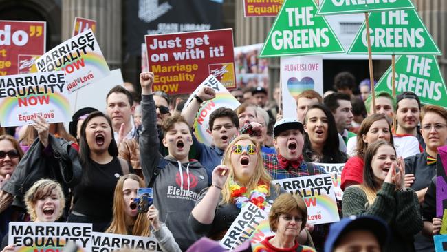 Support for marriage equality isn’t as high as defenders claim it to be, this poll suggests. (Pic: Brendan Francis)