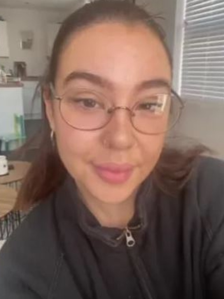 Georgia Wake has now revealed the truth about the commercial. Picture: TikTok