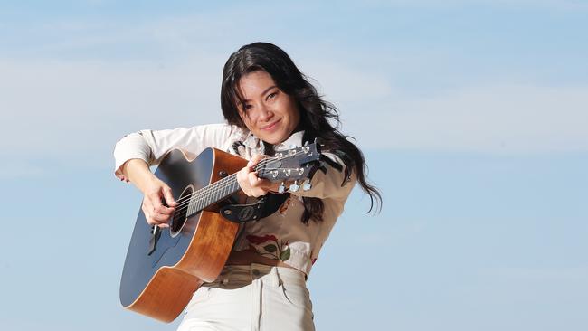 Country-folk artist Emily Grace Taylor will be performing at the Groundwater Country Music Festival, being held at Broadbeach from October 18-20. Picture Glenn Hampson