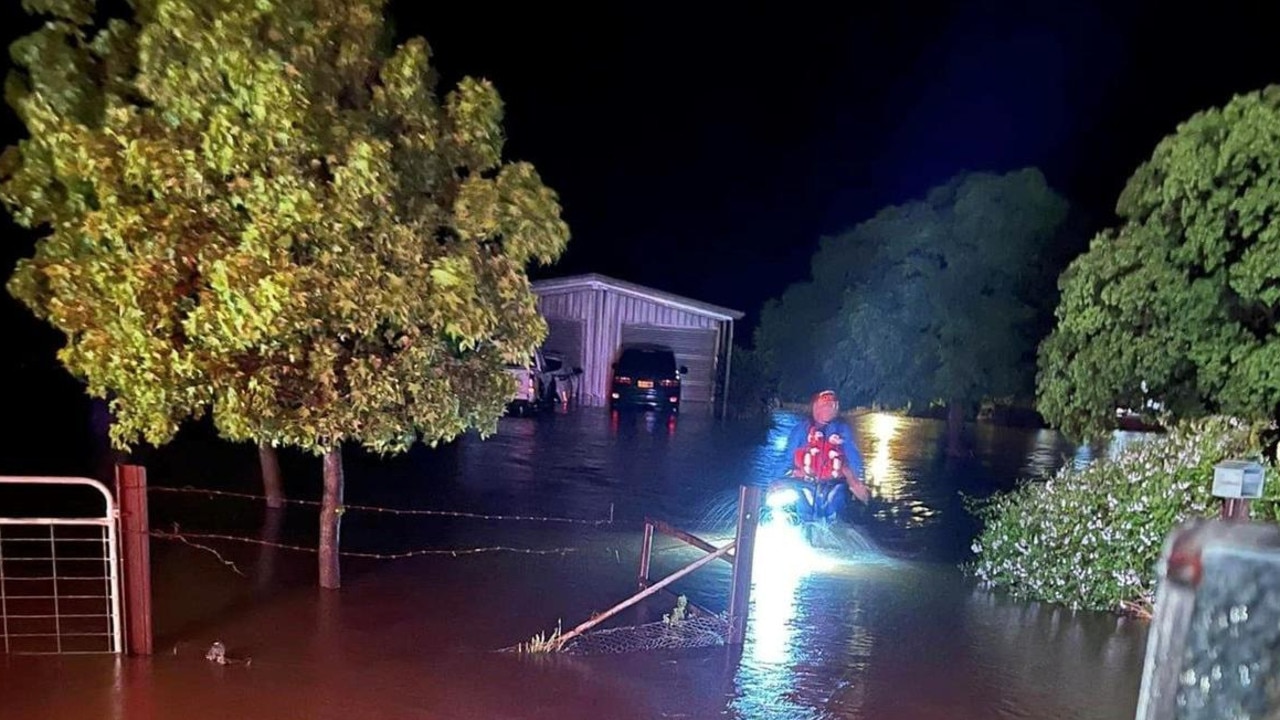 NSW SES rescued 150 Eugowra residents from floodwaters. Picture: NSW SES