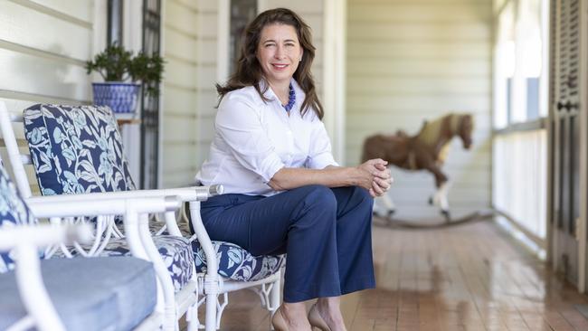 LNP senate candidate Susan McDonald at her home in Brisbane. Picture: Glenn Hunt.