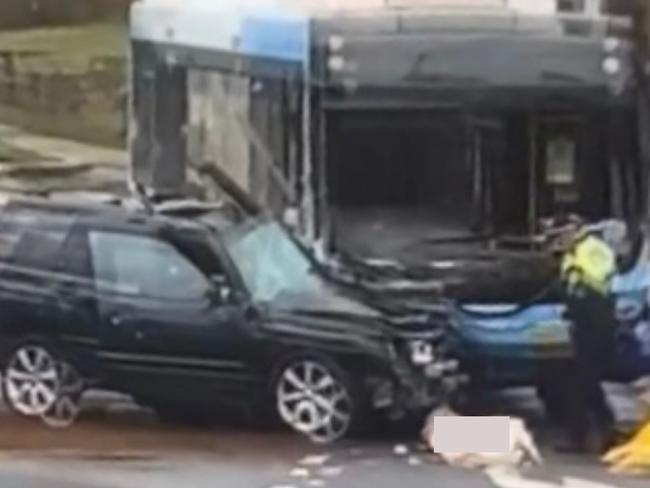 New footage shows devestating of the fatal crash at west ryde