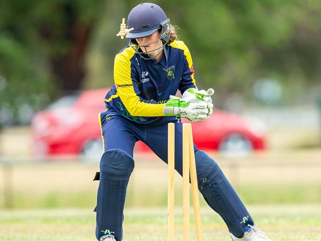 Reid up: Sophie Reid. Pic: Arj Giese, Cricket Victoria.