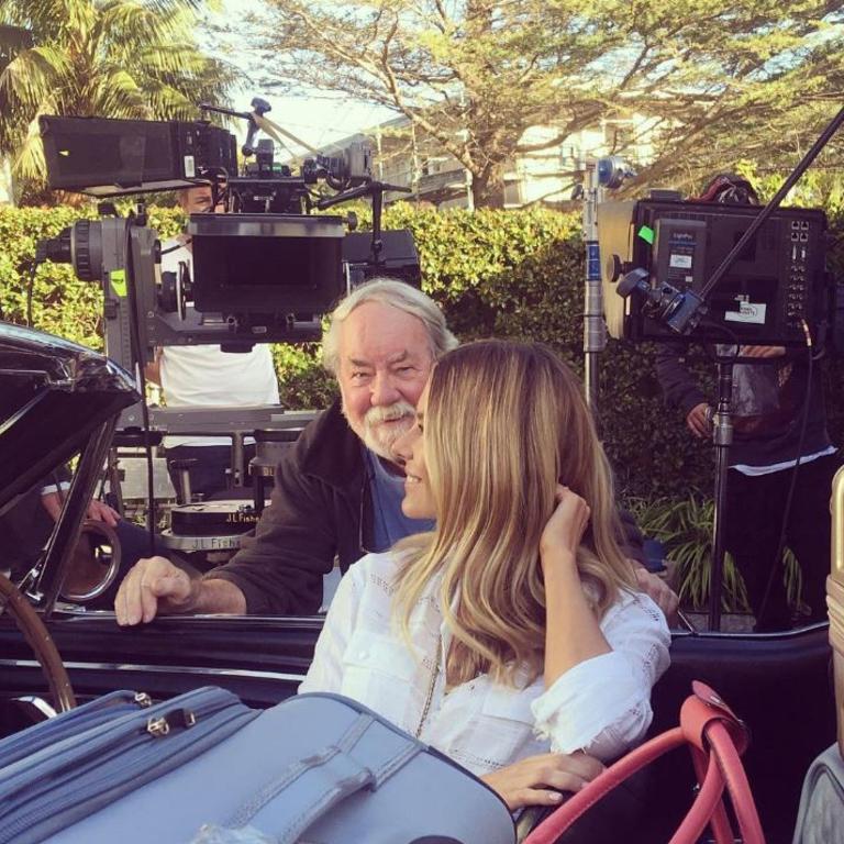 Jennifer Hawkins, "Today was pretty incredible. Worked with Academy Award winning cinematographer Russel Boyd for Mount Franklin! One word, LEGEND! #fangirlingPicture: Instagram