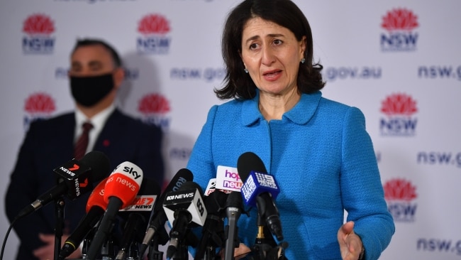 NSW Premier Gladys Berejiklian revealed the government is looking at an early reopening of schools. Picture: Getty Images