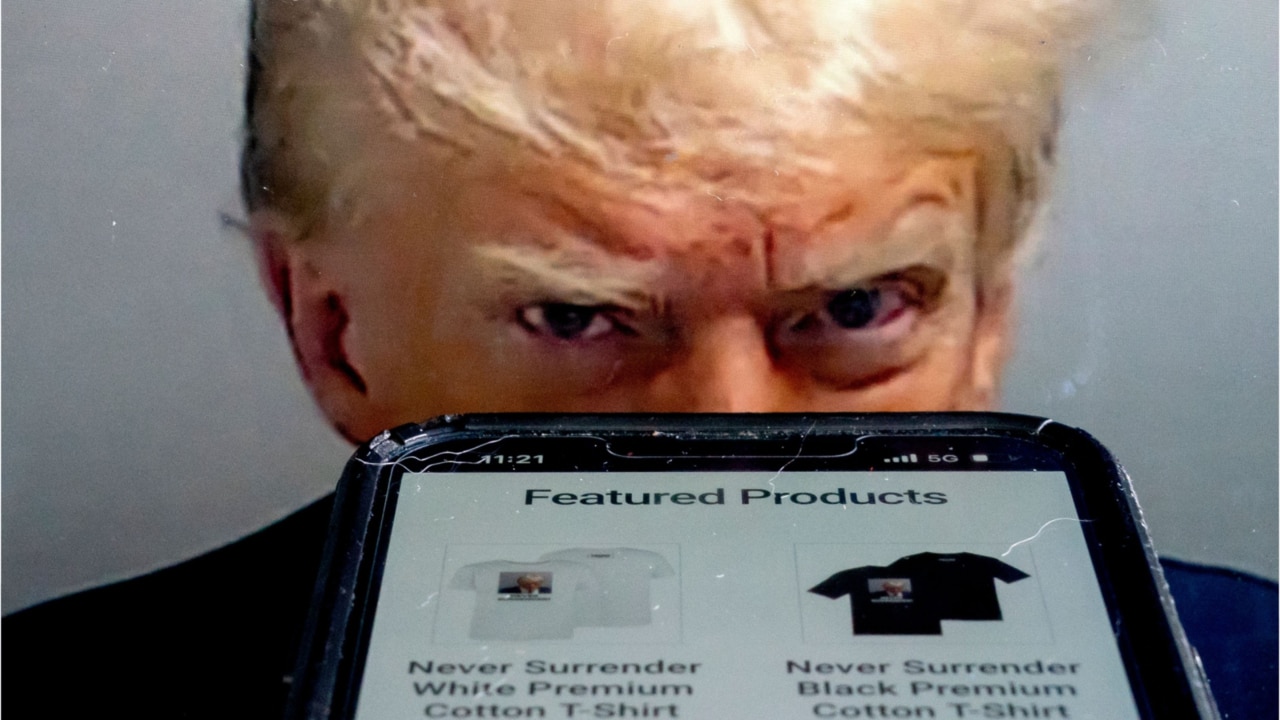 'A collectors item': Donald Trump's mugshot 'the most powerful image'