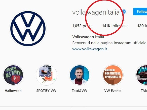 The team behind the creation of one of Volkswagen’s Instagram pages may have forgotten to have an extra set of eyes clear it before going live.