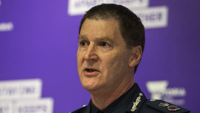 Victorian Police Chief Commissioner Shane Patton. Picture: Wayne Taylor/NCA NewsWire