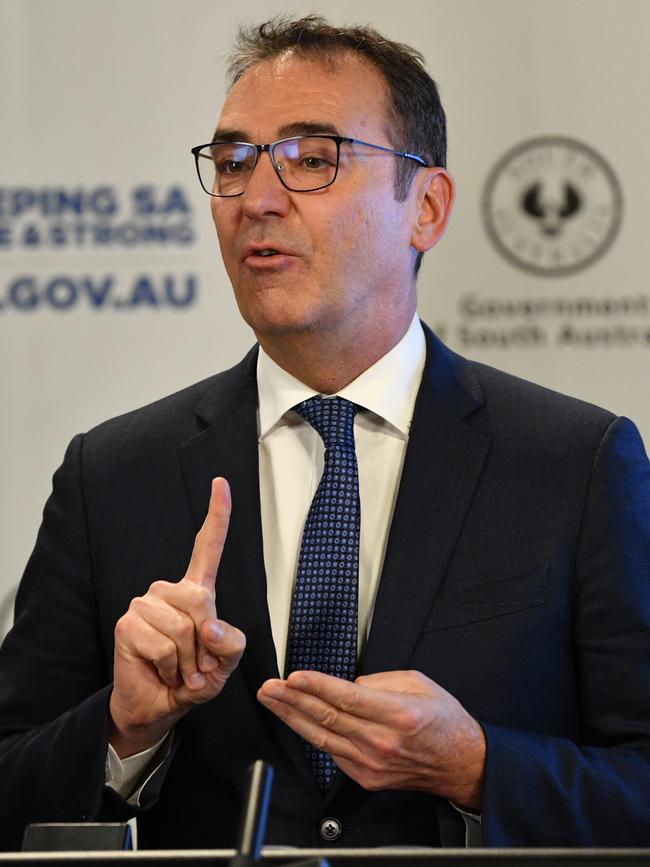 South Australian Premier Steven Marshall. Picture: AAP