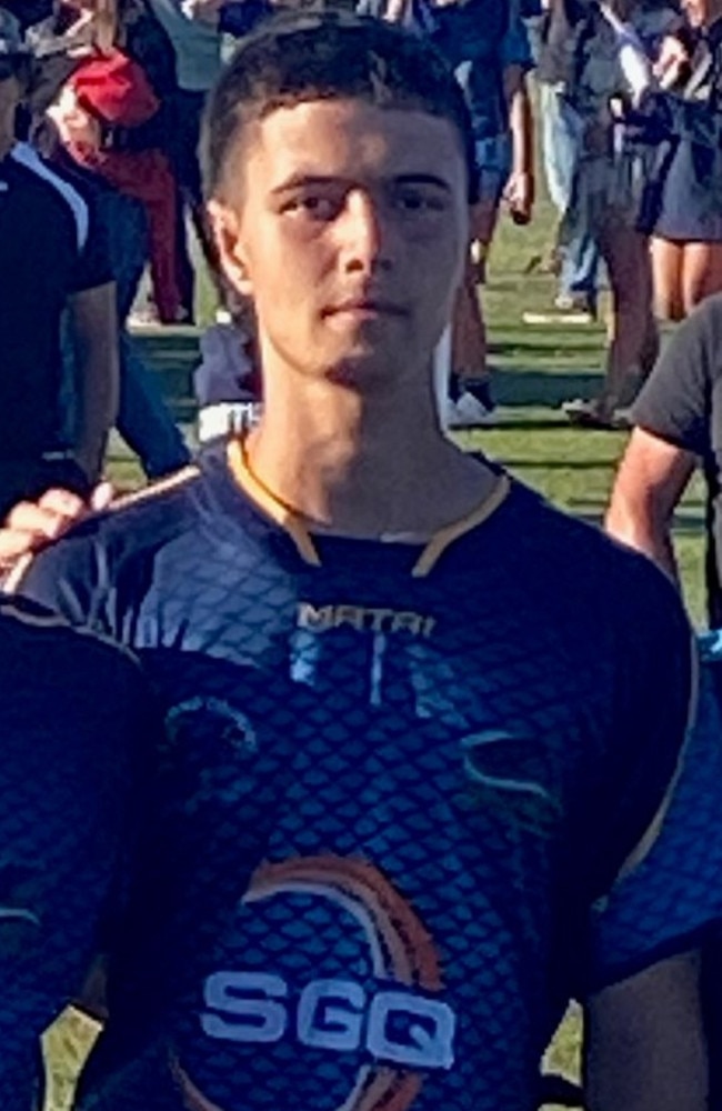 Sunshine Coast junior rugby union star Taryk Fitzgibbon.