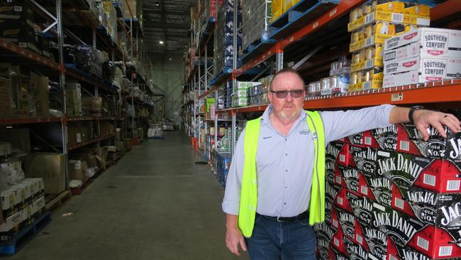 Midwest Foods and Liquor director Damien Mahon has noticed less people applying for jobs. Picture: Ryan Young