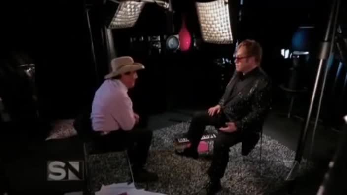 Elton John says Madonna is a 'nightmare' in interview with Molly Meldrum                      